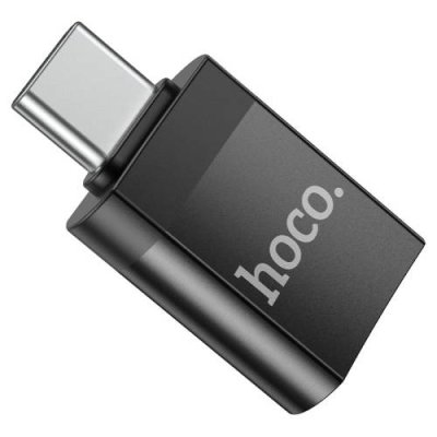 Адаптер Hoco UA17 Type-C/USB 3.0 (черный) / Адаптеры и переходники | Электроника | V4.Ru: Маркетплейс