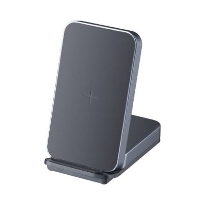 Беспроводное зарядное устройство Deppa Charging Stand 2 в 1 (D-24027) для iPhone / AirPods 20W (черный) / Док-станции и беспроводные зарядные устройства | Электроника | V4.Ru: Маркетплейс