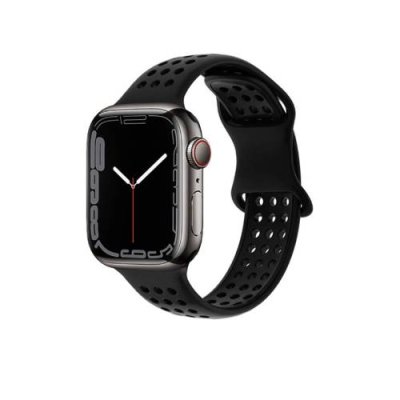 Ремешок Hoco WA08 Flexible для Apple Watch 42/44/45/49mm силикон (черный) / Ремешки и браслеты для умных часов Apple | Электроника | V4.Ru: Маркетплейс