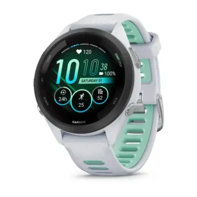 Смарт-часы Garmin Forerunner 265S Black Bezel with Whitestone Case and Whitestone/Neo Tropic Silicone Band / Умные часы и фитнес-браслеты | Электроника | V4.Ru: Маркетплейс