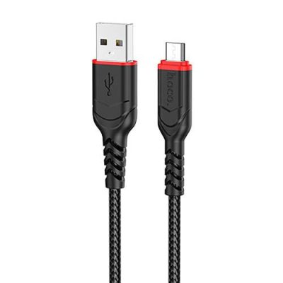 Кабель Hoco X59 2.4A (USB) на (Micro-USB) 100см нейлоновая оплетка (черный) / Кабели | Электроника | V4.Ru: Маркетплейс