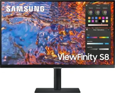 Монитор Samsung 27" ViewFinity S8 (S27B800PXI) (Черный) / Мониторы | Электроника | V4.Ru: Маркетплейс