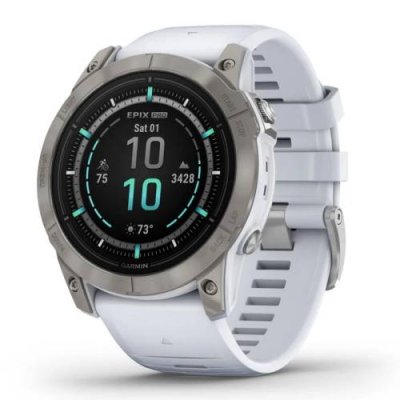 Смарт-часы Garmin Epix Pro Gen 2 Sapphire White 51mm (010-02804-11) / Умные часы и фитнес-браслеты | Электроника | V4.Ru: Маркетплейс