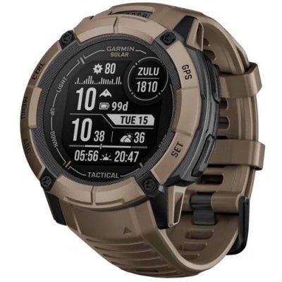 Смарт-часы Garmin Instinct 2x Solar Tactical Coyote Tan Bezel with Coyote Tan Silicone Band (010-02805-02) / Умные часы и фитнес-браслеты | Электроника | V4.Ru: Маркетплейс