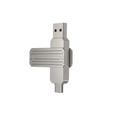 USB Flash накопитель Wiwu 2 в 1 128Gb USB 3.2/Type- C (Wi-FD003) (серебристый) / USB-Flash | Электроника | V4.Ru: Маркетплейс