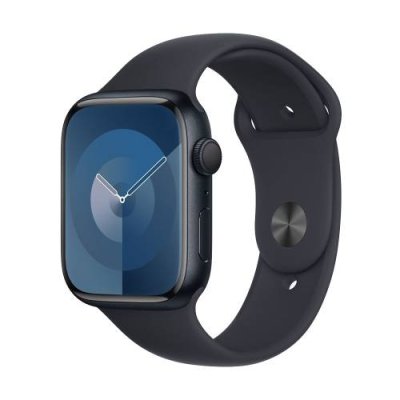 Apple Watch Series 9 45mm (GPS) Midnight Aluminum Case with Midnight Sport Band (S/M) (MR993) / Apple Watch Series 9 | Электроника | V4.Ru: Маркетплейс