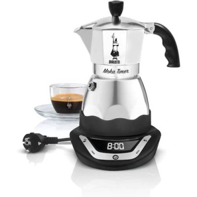 BIALETTI Кофеварка для эспрессо на 1 чашку 365 Вт TIMER Bialetti / Кофеварки | Товары для дома | V4.Ru: Маркетплейс