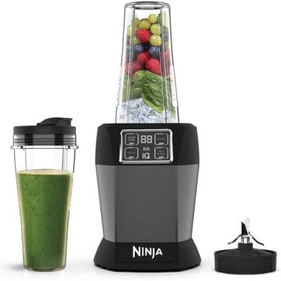 Ninja Настольный блендер 1000 Вт, и 2 стакана по 700 мл Blender with Auto-iQ BN495EU Ninja / Блендеры | Товары для дома | V4.Ru: Маркетплейс