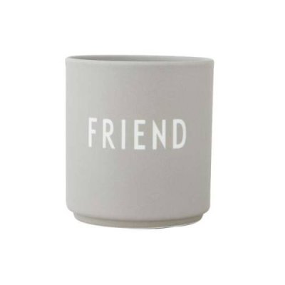 Design Letters Кружка "Friend" 0,25 л Cool Gray Favourite Design Letters / Кружки | Товары для дома | V4.Ru: Маркетплейс