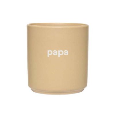 Design Letters Кружка "Papa" 0,25 л Beige Favourite Design Letters / Кружки | Товары для дома | V4.Ru: Маркетплейс