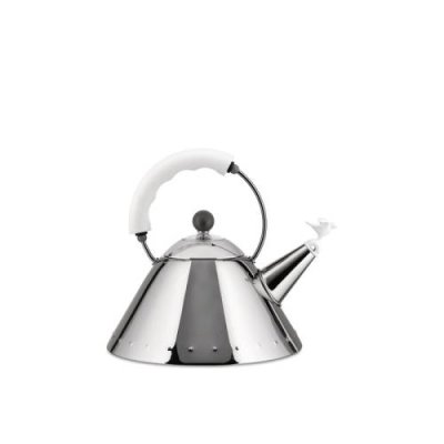 Alessi Чайник со свистком 22х22,5х23 см белый Kettle Alessi / Чайники для плиты | Товары для дома | V4.Ru: Маркетплейс