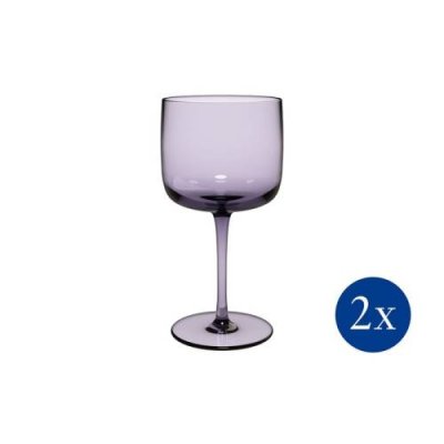 Villeroy & Boch Набор из 2 бокалов для вина 0,27 л Lavender Like Glass Villeroy & Boch / Бокалы для вина | Товары для дома | V4.Ru: Маркетплейс