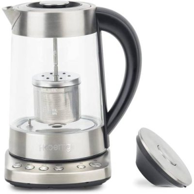 H.Koenig Электрический заварочный чайник H.Koenig Tea Maker TI700 "Instant T" из нержавеющей стали, 2400 Вт, 1.7 л / Заварочные чайники | Товары для дома | V4.Ru: Маркетплейс