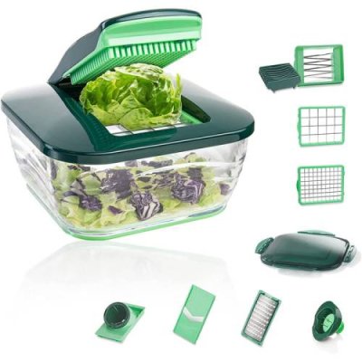 Genius Кухонная терка 15 предметов Nicer Dicer Chef Genius / Терки | Товары для дома | V4.Ru: Маркетплейс