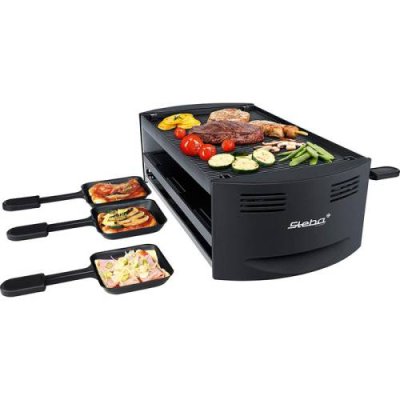 Steba Гриль-раклетница Steba Pizza Raclette RC 6 / 1500 Вт / 6 сковородок с антипригарным покрытием / Раклетницы | Товары для дома | V4.Ru: Маркетплейс