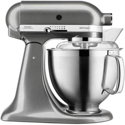 KitchenAid Кухонный комбайн 4.8 л, 300 Вт, 10 скоростей, серый 5KSM185PSEMS KitchenAid / Кухонные комбайны | Товары для дома | V4.Ru: Маркетплейс