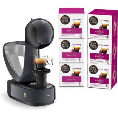 Krups Капсульная кофемашина 1.2 л 1500 Вт, черная Nescafé Dolce Gusto Infinissima Krups / Кофемашины | Товары для дома | V4.Ru: Маркетплейс