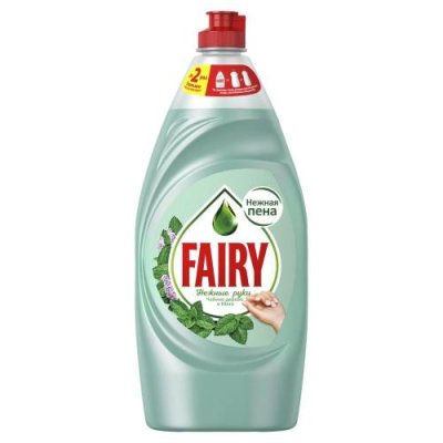 Cредство для мытья посуды FAIRY Нежные руки Чайное дерево и мята / Средства для мытья посуды | Товары для дома | V4.Ru: Маркетплейс