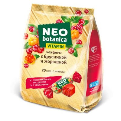 Конфеты Neo-Botanica Vitamin, с брусникой и морошкой, 200 гр / Мармелад | Продукты питания | V4.Ru: Маркетплейс