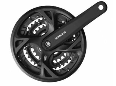 Система шатунов велосипедная Shimano M371, 175мм, Квадрат, 44/32/22, с болтами, EFCM371E422CL / Системы шатунов | Спорт и отдых | V4.Ru: Маркетплейс