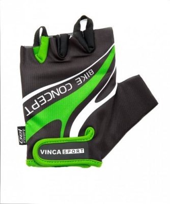 Велоперчатки Vinca sport, VG 949 black/green (Размер: L) / Велоперчатки | Спорт и отдых | V4.Ru: Маркетплейс