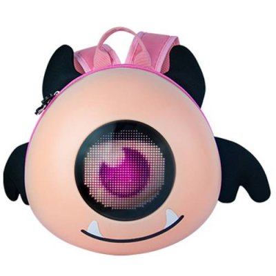 Рюкзак детский LOY-Kid 02 LED Big Eyed, экран 10.2*10.2cm, USB 5V/2A , Bluetooth, розовый, ARV000566 / Велорюкзаки | Спорт и отдых | V4.Ru: Маркетплейс