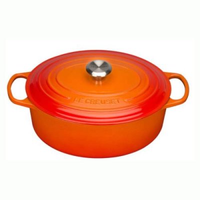 Le Creuset Гусятница / жаровня с крышкой 31 см, оранжевый Le Creuset / Посуда для кухни | Товары для дома | V4.Ru: Маркетплейс