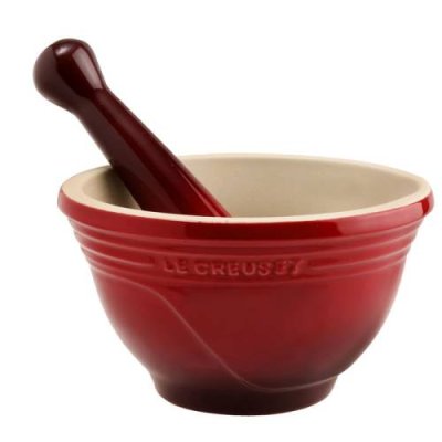 Le Creuset Ступка с пестиком 0,5 л, вишневый Le Creuset / Принадлежности | Товары для дома | V4.Ru: Маркетплейс