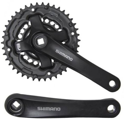 Система шатунов велосипедная SHIMANO FC-TY501, 170мм, 42/34/24T, под квадрат, под 6-8 скоростей, чёрная, AFCTY501C244XLX / Системы шатунов | Спорт и отдых | V4.Ru: Маркетплейс