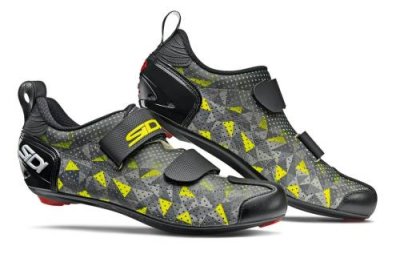 Велотуфли SIDI T-5 AIR CARBON COMP, серый/желтый/черный, CT5Air (Размер: 38,5) / Велообувь | Спорт и отдых | V4.Ru: Маркетплейс