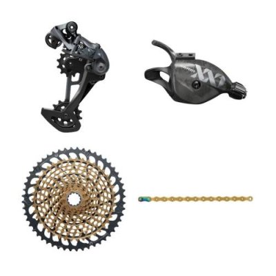 Групсет SRAM XX1 Eagle 1x12-speed Upgrade Kit, Trigger Shifter, 10-52 t. XG-1299 Cassette Gold, XX1EagleTriggerShiftgold / Групсеты | Спорт и отдых | V4.Ru: Маркетплейс