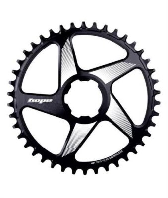 Звезда велосипедная HOPE Spiderless RX Chainring, для системы с прямым монтажом, 42Т, узкий/широкий, черный, RR42RXSPN / Звезды для систем | Спорт и отдых | V4.Ru: Маркетплейс