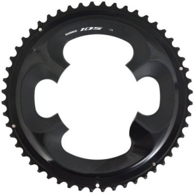 Звезда передняя Shimano 105, для FC-R7000, 53T-MW для 53-39T, черная, Y1WV98050 / Звезды для систем | Спорт и отдых | V4.Ru: Маркетплейс