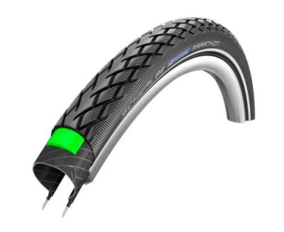 Велопокрышка Schwalbe MARATHON 700x25C (25-622), Green Guard B+RT HS420 EC, черный, 11100142.01 / Велопокрышки | Спорт и отдых | V4.Ru: Маркетплейс