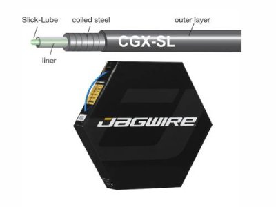 Рубашка тросика JAGWIRE CGX,  со смазкой, 5мм, синяя, BHL413 / Тросики и Рубашки | Спорт и отдых | V4.Ru: Маркетплейс