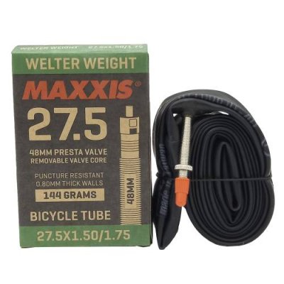 Камера велосипедная Maxxis Welter Weight 27.5x1.50/1.75 0.8 мм, вело ниппель 48 мм, IB75081400 / Камеры для велосипеда | Спорт и отдых | V4.Ru: Маркетплейс