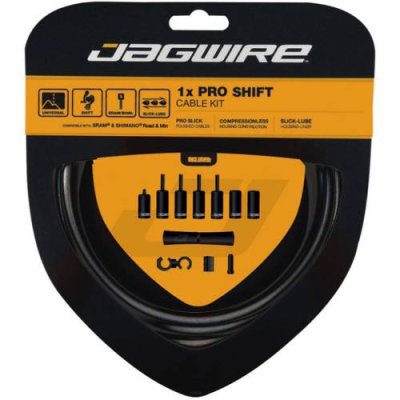 Набор рубашек и тросиков переключения Jagwire Pro Shift Kit 1X, черный, PCK550 / Тросики и Рубашки | Спорт и отдых | V4.Ru: Маркетплейс