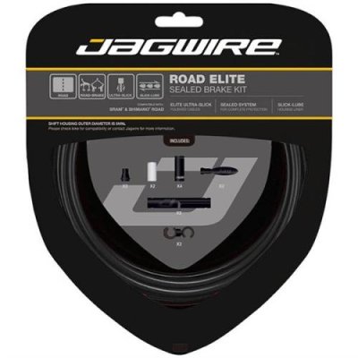 Набор рубашек и тросиков тормоза Jagwire Road Elite Sealed Brake Kit, черный, SCK050 / Тросики и Рубашки | Спорт и отдых | V4.Ru: Маркетплейс