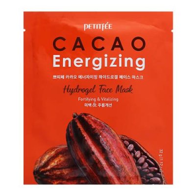 Petitfee Cacao Energizing Hydrogel Face Mask / Гидрогелевые маски | Товары для красоты | V4.Ru: Маркетплейс