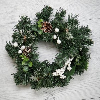 Венок Wreath White / Статуэтки и декорации | Товары для дома | V4.Ru: Маркетплейс