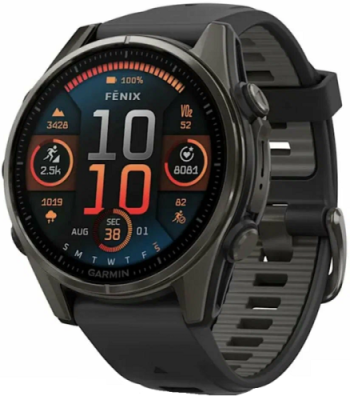 Умные часы Garmin Fenix 8 43 mm Amoled Sapphire Premium Multisport GPS Watch черные (010-02903-28) / Fenix 8 | Электроника | V4.Ru: Маркетплейс