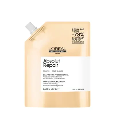 L'OREAL PROFESSIONNEL Шампунь для очень поврежденных волос, рефил / ABSOLUT REPAIR 500 мл / Шампуни | Товары для красоты | V4.Ru: Маркетплейс