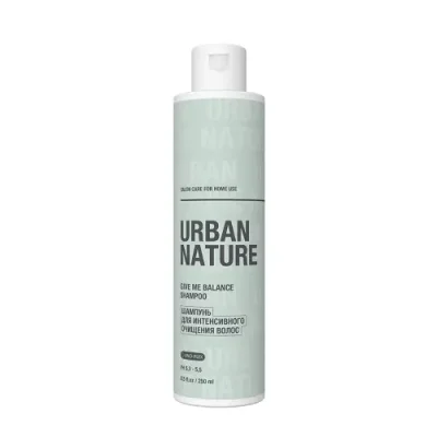 URBAN NATURE Шампунь для интенсивного очищения волос / GIVE ME BALANCE SHAMPOO 250 мл / Шампуни | Товары для красоты | V4.Ru: Маркетплейс