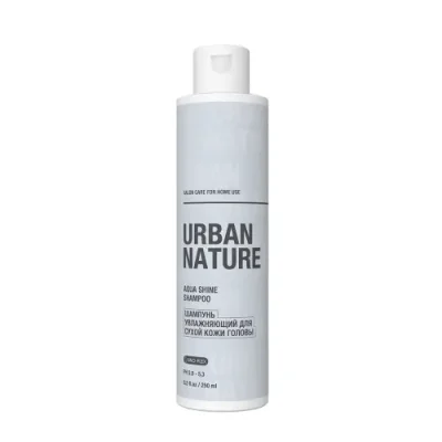 URBAN NATURE Шампунь увлажняющий для сухой кожи головы / AQUA SHINE SHAMPOO 250 мл / Шампуни | Товары для красоты | V4.Ru: Маркетплейс