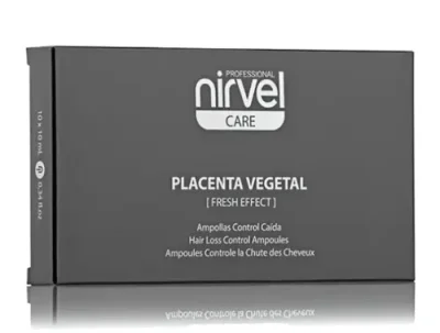 NIRVEL PROFESSIONAL Ампулы с плацентой против выпадения волос и жирности кожи головы / PLACENTA VEGETAL FRESH EFFECT 10*10 мл / Концентраты | Товары для красоты | V4.Ru: Маркетплейс