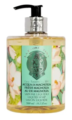 LA FLORENTINA Мыло натуральное жидкое, свежая магнолия / Fresh Magnolia 500 мл / Мыла | Товары для красоты | V4.Ru: Маркетплейс