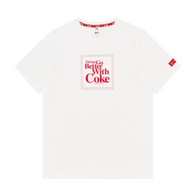 PUMA X COCA COLA Graphic Tee / Футболки | Одежда, обувь и аксессуары | V4.Ru: Маркетплейс