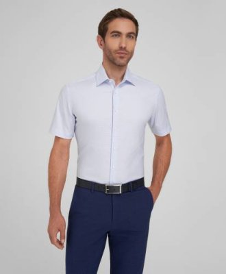 Рубашка прилегающий силуэт HENDERSON SHS-0622-X LBLUE / Рубашки Non-Iron + Stretch | Одежда, обувь и аксессуары | V4.Ru: Маркетплейс