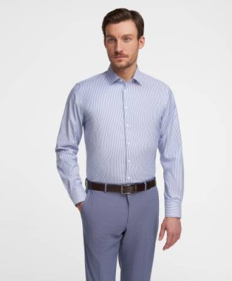 Рубашка HENDERSON дл.р. SHL-2146-R BLUE / Рубашки Non-Iron + Stretch | Одежда, обувь и аксессуары | V4.Ru: Маркетплейс