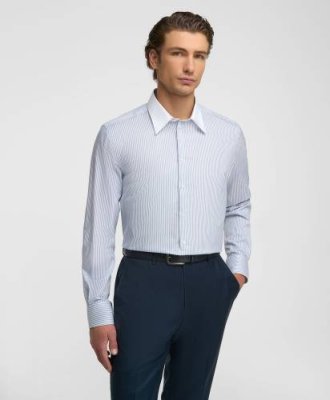 Рубашка HENDERSON дл.р. SHL-2211-R NAVY / Рубашки Non-Iron + Stretch | Одежда, обувь и аксессуары | V4.Ru: Маркетплейс